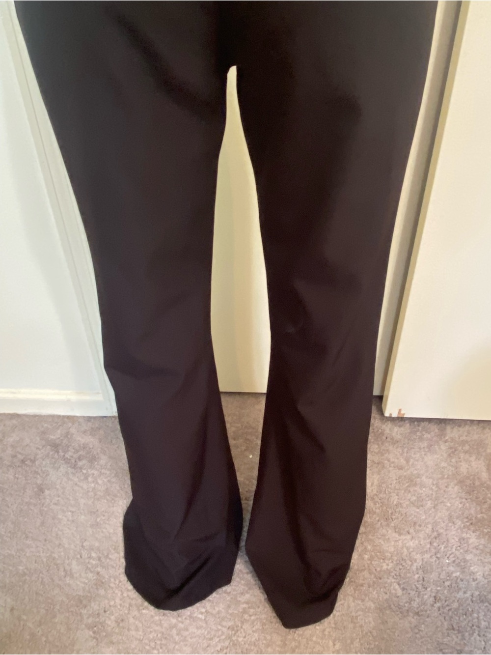 Lulumari Black High-Waist Sailor flare Trousers with Gold Buttons size small - Picture 9 of 11